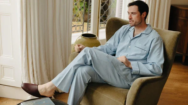 How to Style Men's Pyjamas for Lounging at Home