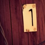 Clear House Numbers