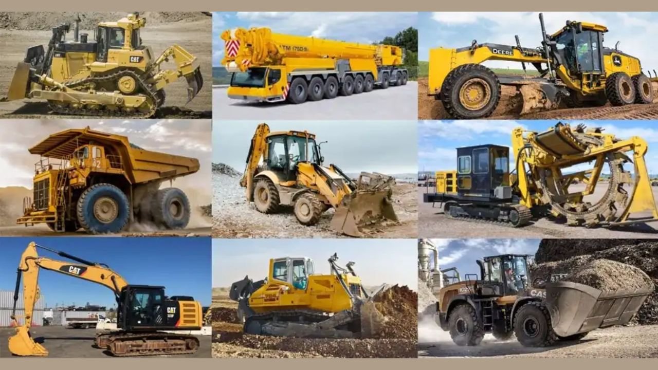 Types of Heavy Construction Machinery