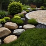 Backyard with Stunning Hardscaping Elements