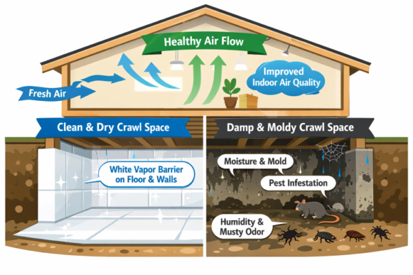 Crawl Space Encapsulation