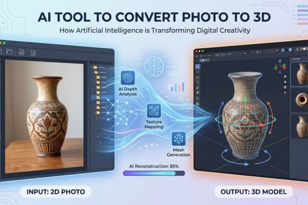 AI Tool to Convert Photo to 3D